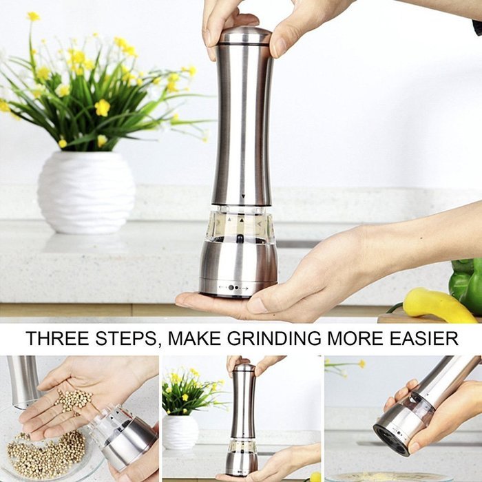 Cusfull Manual Coffee Grinder Stainless Steel Coffee Bean Grinder Adjustable Portable N25