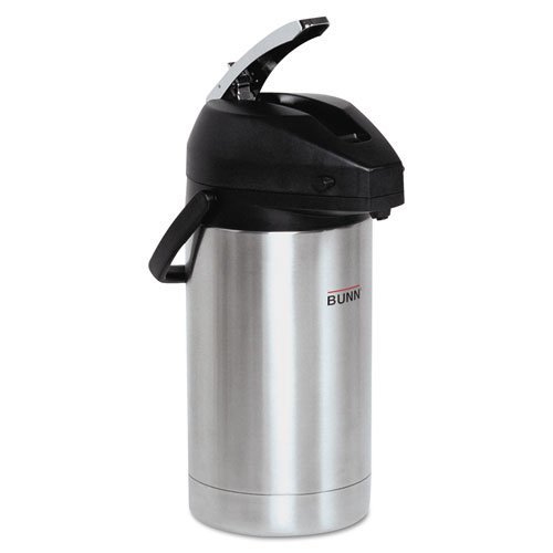 BUNN - Lever Action Airpot, 3 Liter, Stainless Steel AIRPOT30 (DMi EA