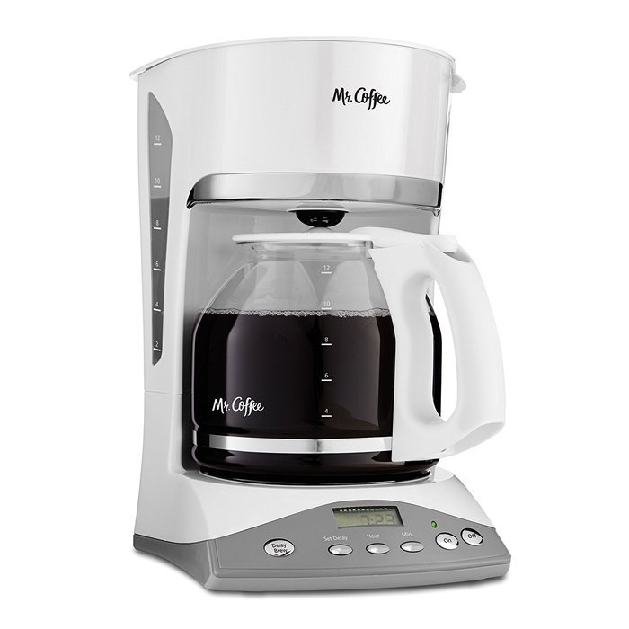 Mr. Coffee SKX23 12-Cup Programmable Coffeemaker, Black N6