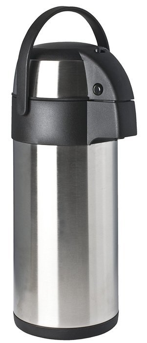 Focus Foodservice 908835PB Stainless Steel Vacuum Insulated Push Button Airpot,3.5L N2