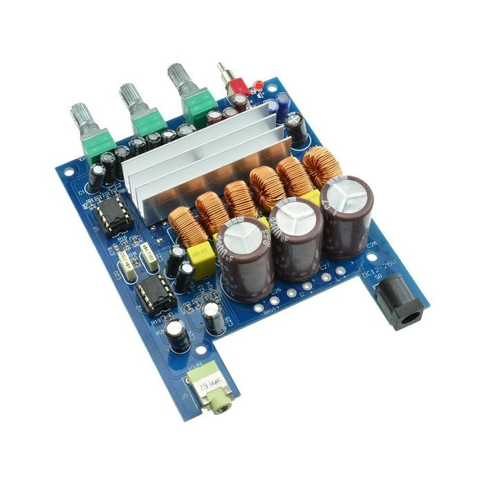 Industry Park Digital TPA3116D2 2.1 HIFI Subwoofer Amplifier Board 50W+50W+100W Beyond LM1875 N7