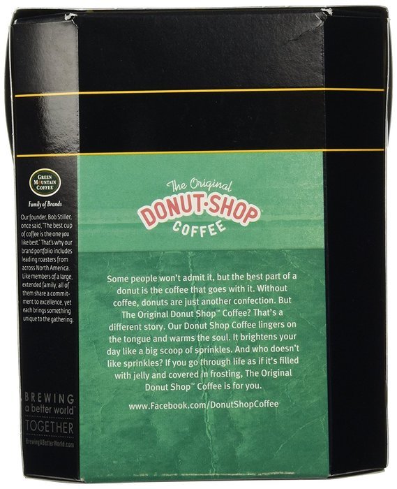Coffee People Donut Shop Travel Mug Extra Bold Coffee, Vue Cups for Keurig Vue Brewers N3