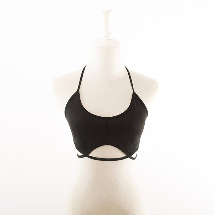 PHOTNO Women Yoga Fitness Stretch Workout Tank Tops Seamless Sports Bra N5