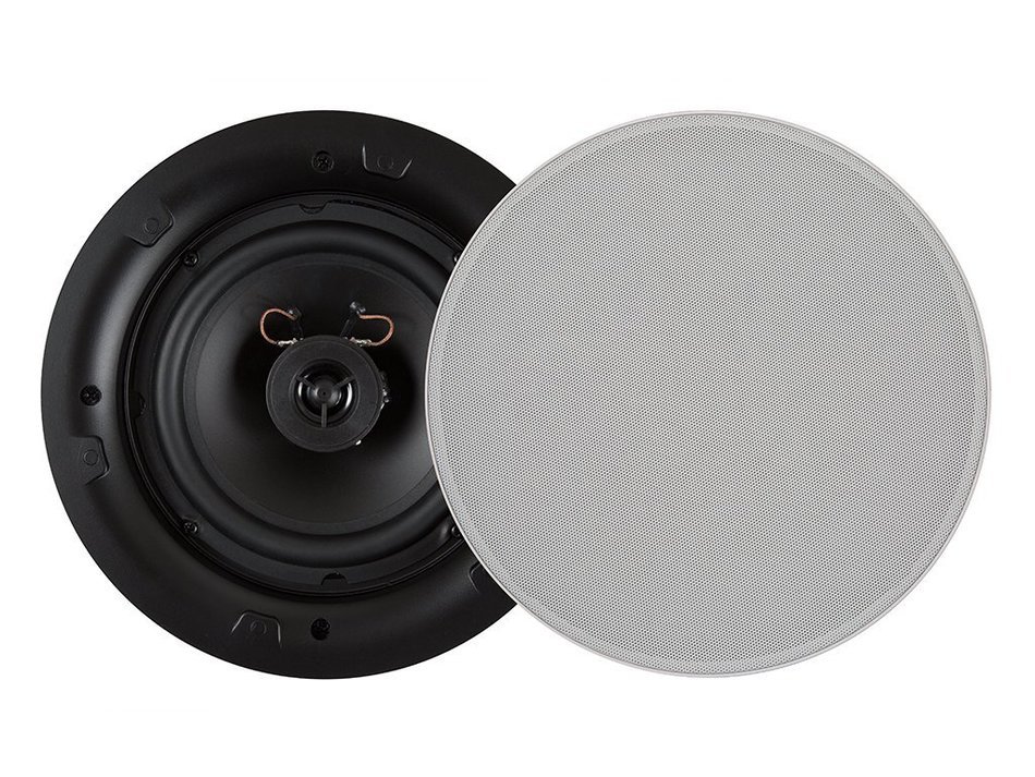 Elite Acoustics RMM65T1C 6.5-Inch 2-way Ceiling Speaker with Thin Bezel and Magnetic Grill (SINGLE) N5