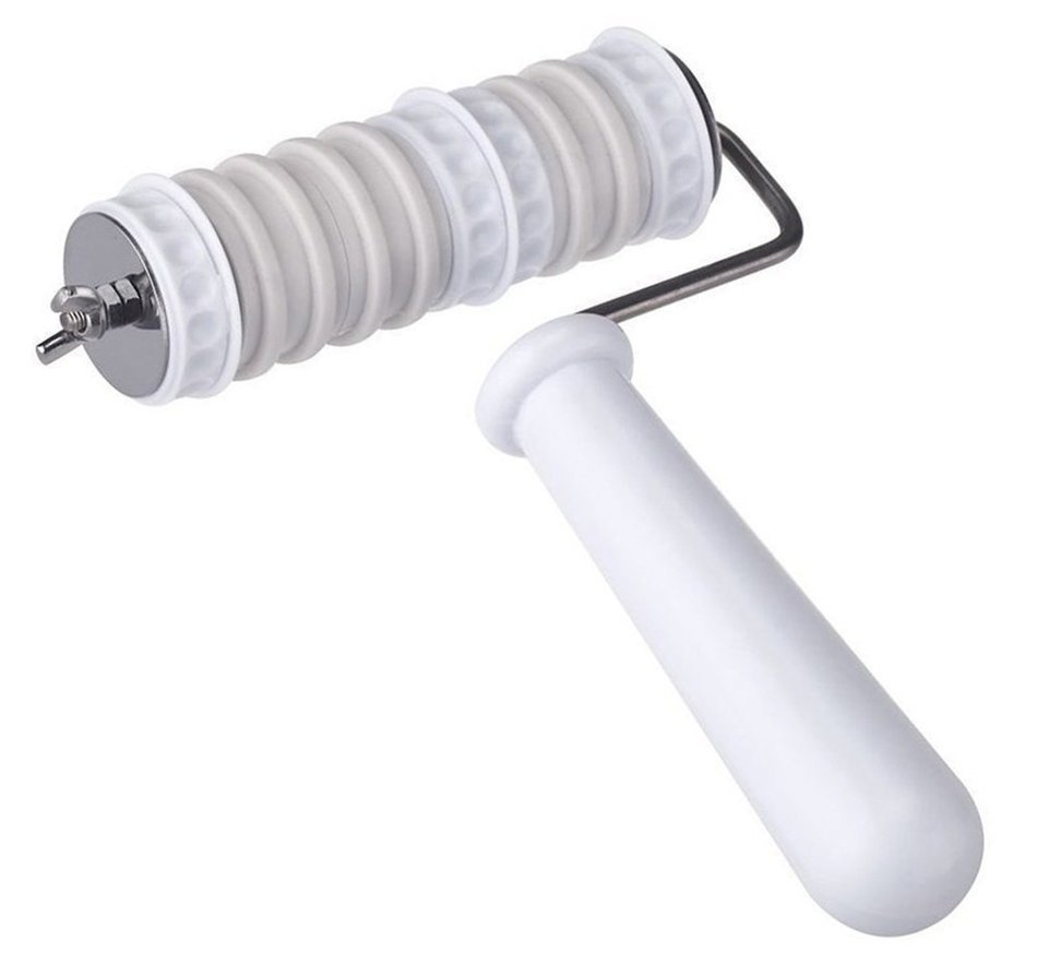 Beauty Clubs Strip Ribbon Cutter Embosser Roller Sugarcraft Cake Decorating Mold N2