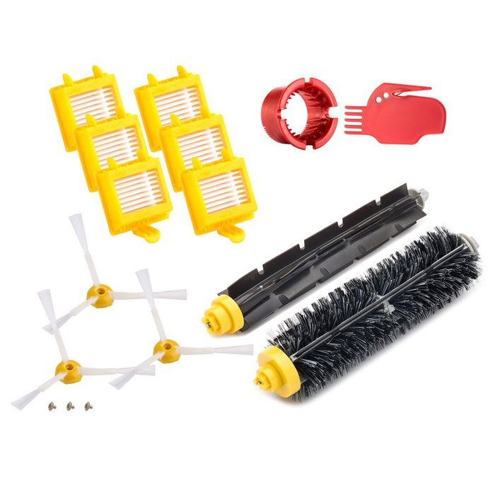 Neutop 700 Combo Kit with Flexible Beater Brush,Bristle Brush,Sidebrush,HEPA Filter,Brush Cleaning Tools for iRobot... N3