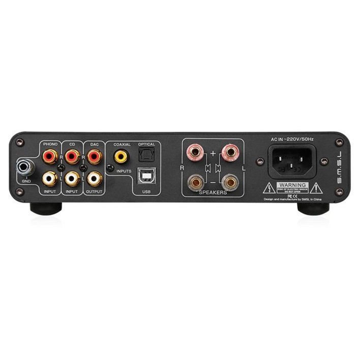 SMSL A6 AK4452 50Wx2 DSD512 Digital Decoder HIFI Audio Power Amplifier N5