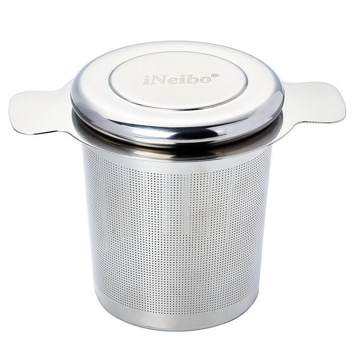 iNeibo Tea Infuser - Perfect for Single Cup of Extra Fine Loose Leaf Tea - Brew-in-Mug Strainer Steeper instead... N16