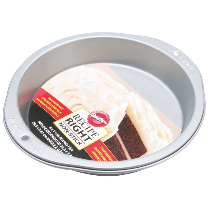 Brand New Recipe Right Cake Pan-Round 8"" Brand New