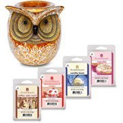 ScentSationals Wax Warmer Starter Set, Spotted Owl