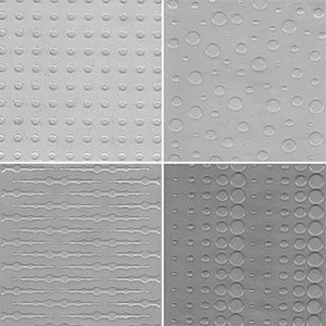 CK Products Impression Mat - Dots Assortment Pkg of 4