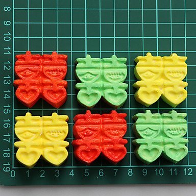 Y&XL&H Xi DIY Chocolate Silicone Molds,Cake Molds,Soap Molds,Decoration Tools Bakeware N9