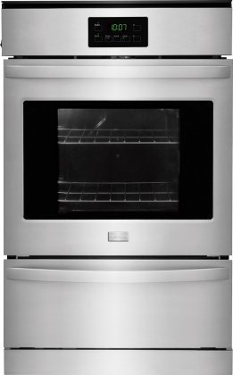 Frigidaire FFGW2415QS 24" 3.3 cu. ft. Capacity Gas Single Wall Oven in Stainless Steel