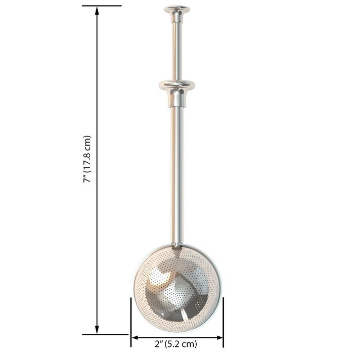 Apace Living Long Handle Tea Infuser with Scoop (Set of 2)