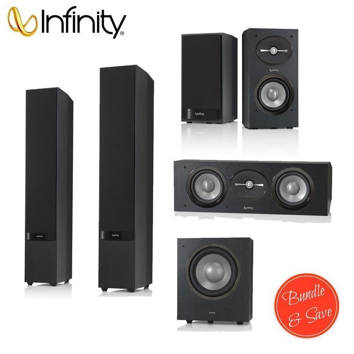 2 Infinity R263 Reference Series 3-Way Dual 6-1/2'' Floorstanding ...