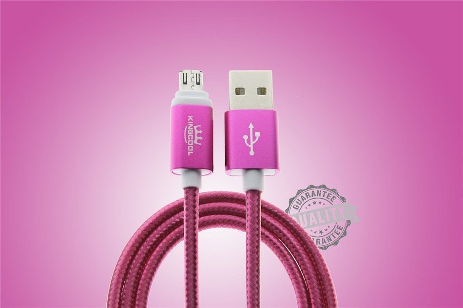 KingCool Micro USB Charge Cable 3 Pack 3.3 ft/1m Durable Braided Nylon V8 High Speed USB Data Transfer Cable Data... N17