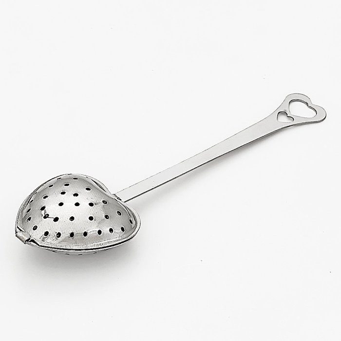 Stainless Steel Heart Shaped Tea Infuser Filter Spoon Strainer N3