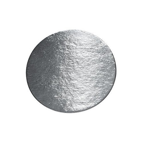 Silver Round 6" Cardboard Cake Board ~ Cake Board