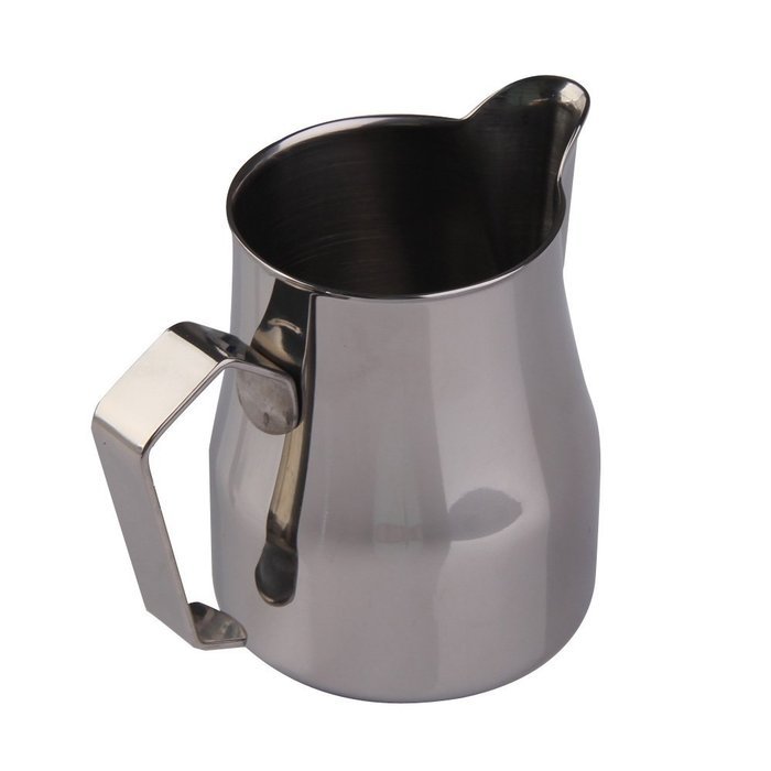 Chinatera Stainless Steel Frothing Pitcher for Espresso Machines, Milk Frothers & Latte Art (350CC) N9