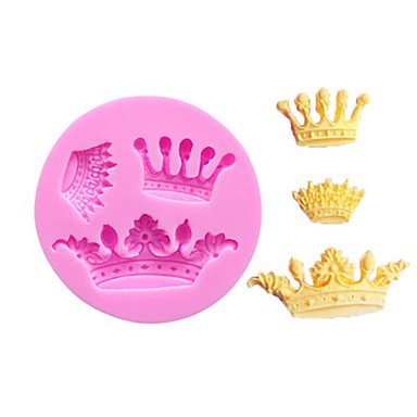 Y&XL&H DIY Chocolate Mold Silicone Cartoon Crown