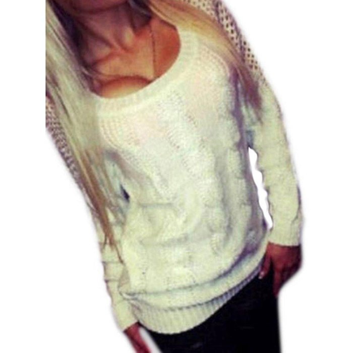 Backless Knitwear Outwear,Morecome Women Long Sleeve Loose Cardigan Knitted Sweater (XL) N3