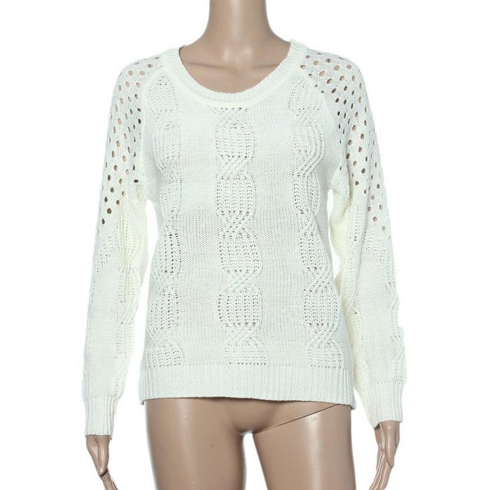 Backless Knitwear Outwear,Morecome Women Long Sleeve Loose Cardigan Knitted Sweater (XL) N4