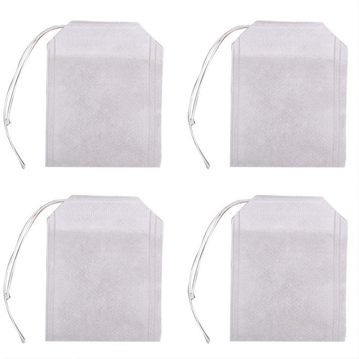 Gosear 100 PCS Disposable Tea Bag Drawstring Seal Filter Tea Bag 5.5 x 7cm N6