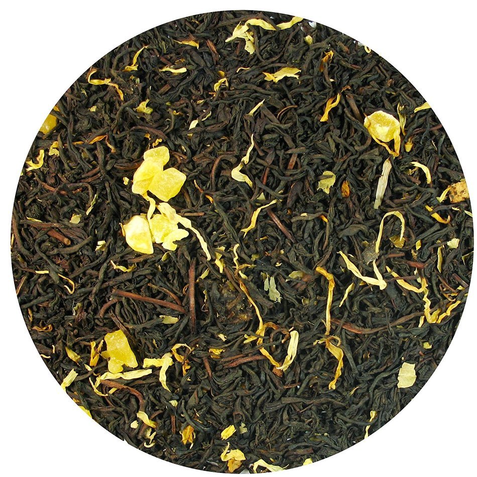 Black Currant Tea, Blended with the Bright Fruity Taste of Just-picked Black Currants &ndash; 3.5 OZ Tea Bag N24