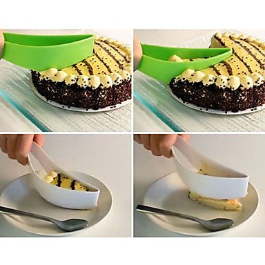 BTBALGIT Practical Cake Cutter Tools Cake Pie Slicer Sheet Guide Cutter Cake knife Cut One-Piece Kitchen Gadget... N3