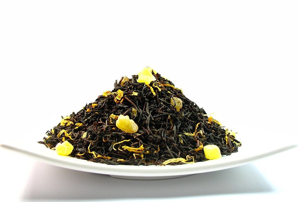 Black Currant Tea, Blended with the Bright Fruity Taste of Just-picked Black Currants &ndash; 3.5 OZ Tea Bag N27