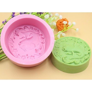 Y&XL&H Carp Fish Flower Shaped Fondant Cake Chocolate Mold N3