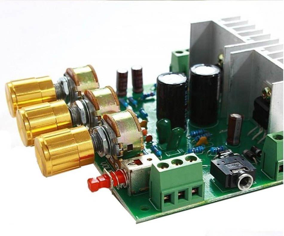 Top-cofrLD 2 Channel 2.0 15W+15W TDA2030A Hifi Stereo Amplifier AMP Board DIY Kit N2