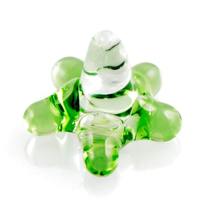 Glass Daisy Style Flower Screens (universal, clear) 10 PCS N2