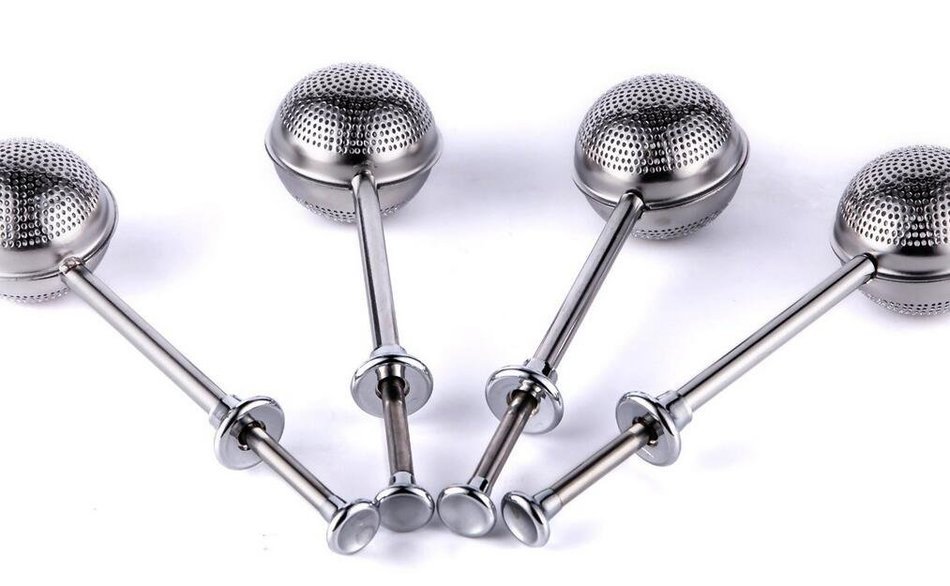 LOYAL FOLLOWERS Tea Infuser - Stainless Steel Tea Ball- Single Cup- Long Handle Tea Infuser - Perfect Strainer...