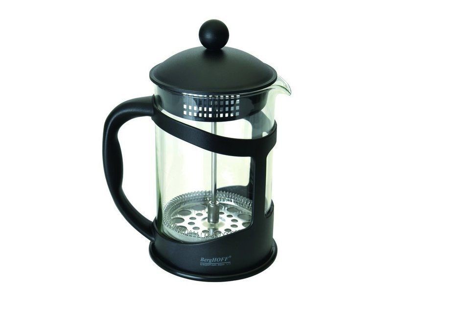 Coffee Tea Plunger in Black N3