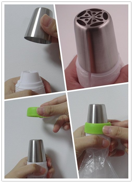Home Papa Russian Piping Tips Icing Nozzles (Pack of 23): for Cakes Cupcakes Decoration - 7 for Flowers and 2... N5