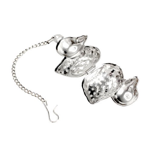 Sonline Duck Shape Stainless Steel Infuser Filter Strainer Tea Ball Spoon N2