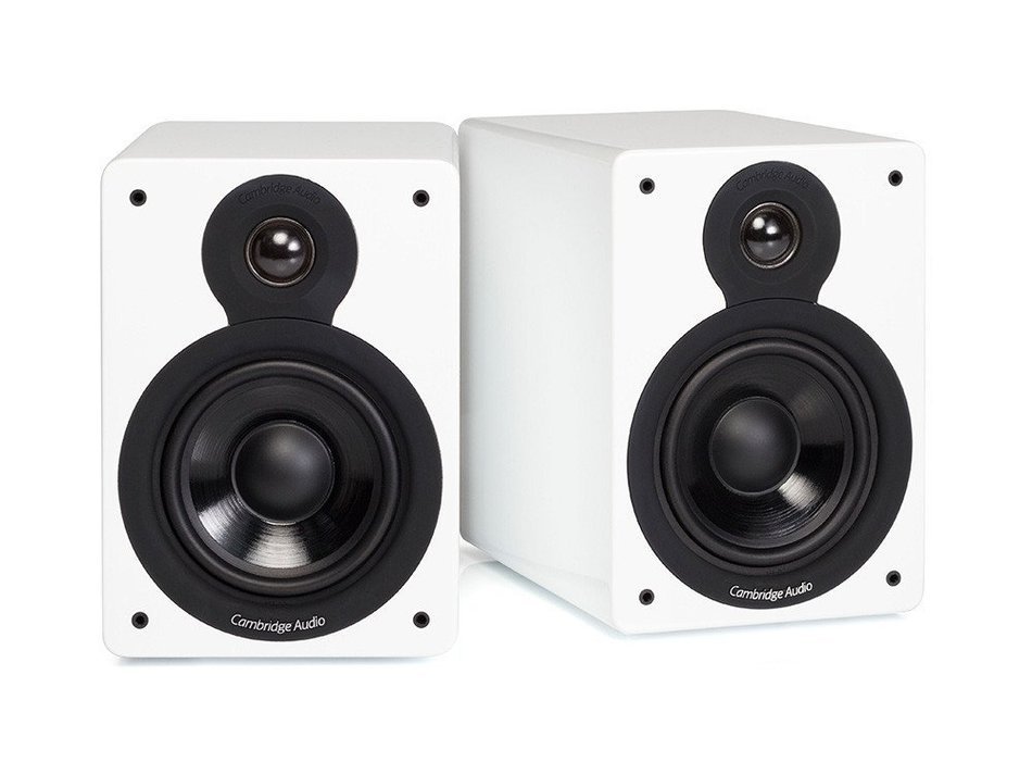 Cambridge Audio Minx XL Bookshelf Speakers in White Lacquer (Pair)