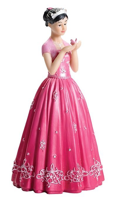 Lillian Rose Quinceanera Figurine, 6-Inch