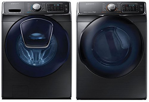 Samsung Innovative "ADD-A-WASH" Laundry System Feauturing 27 Inch 4.5 cu. ft. Front Load Washer with Super Speed... N4