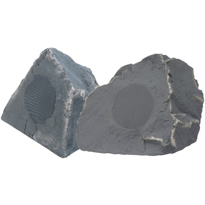 TIC TFS0SL Outdoor Rock Speakers Pair 5.25 75W Slate Consumer Electronics