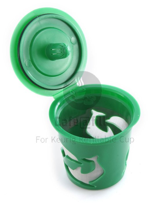 Three Count Premium Cafefill Keurig Reusable Refillable Coffee Filter Pod * Stainless Steel Micro Mesh/ Screen N4