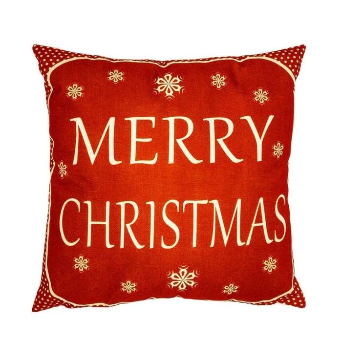 Christmas Pillow Case,Beautyvan Xmas Christmas Sofa Bed Home Decoration Festival Pillow Case Cushion Cover (C) N3