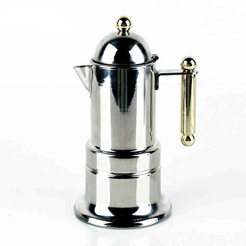 4 Cups/200ml Stainless Steel Italian Express Stovetop Espresso Coffee Moka Pot Expresso Coffee Latte Maker N3