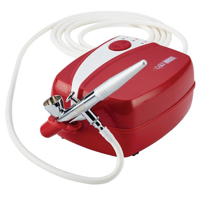 Cake Boss Decorating Tools Airbrushing Kit, Red N11
