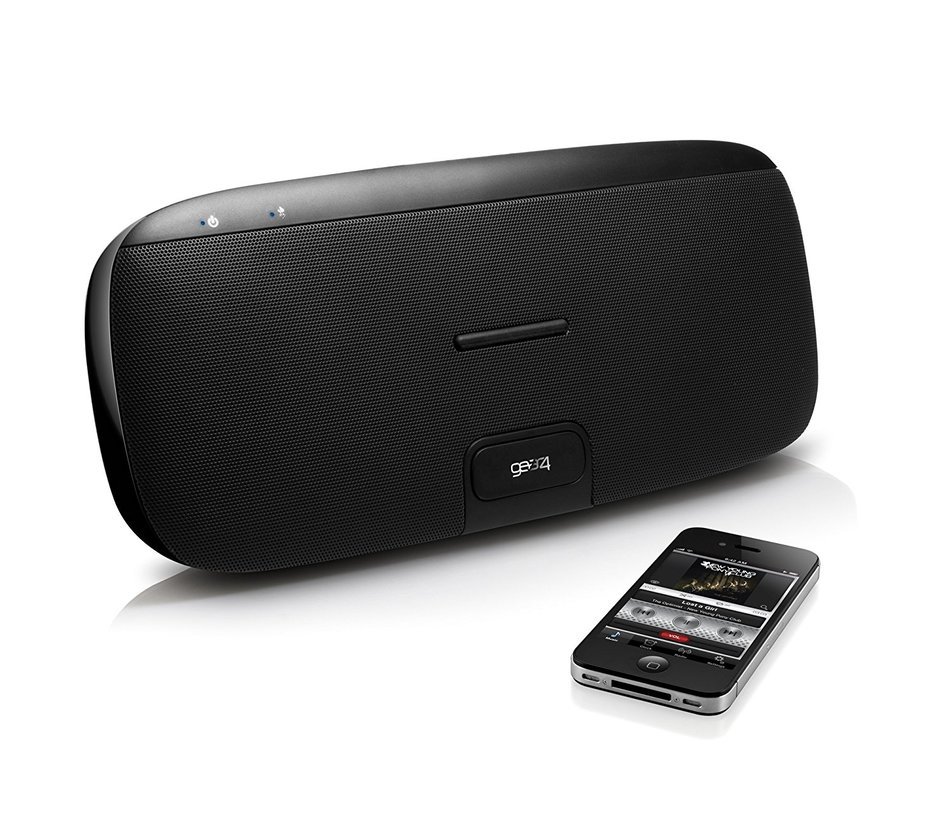 Gear4 HouseParty Portable Docking Speakers for MP3 Players (Black) N5