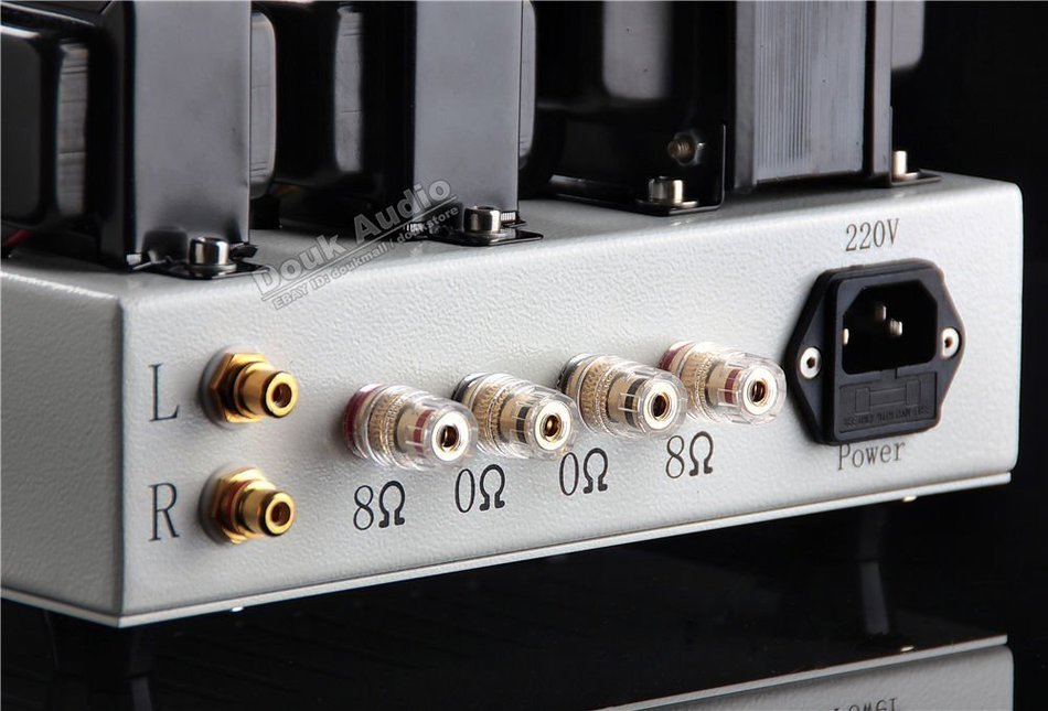 Douk Audio Hi-Fi 6P14(EL84/6BQ5) Class A Single-ended Tube Amplifier Mini Amp N7
