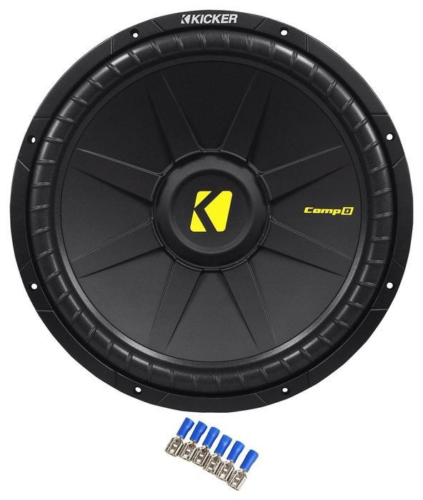 Kicker 40CWD152 CompD 15" 1200 Watt Car Audio Subwoofer+Vented Sub Box Enclosure N4