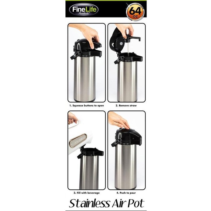 Stainless Steel Beverage Caraf N2