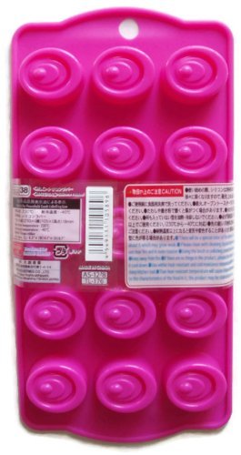 Silicone Chocolate Candy Making Mold, 15 Piece Cavity, Color Pink